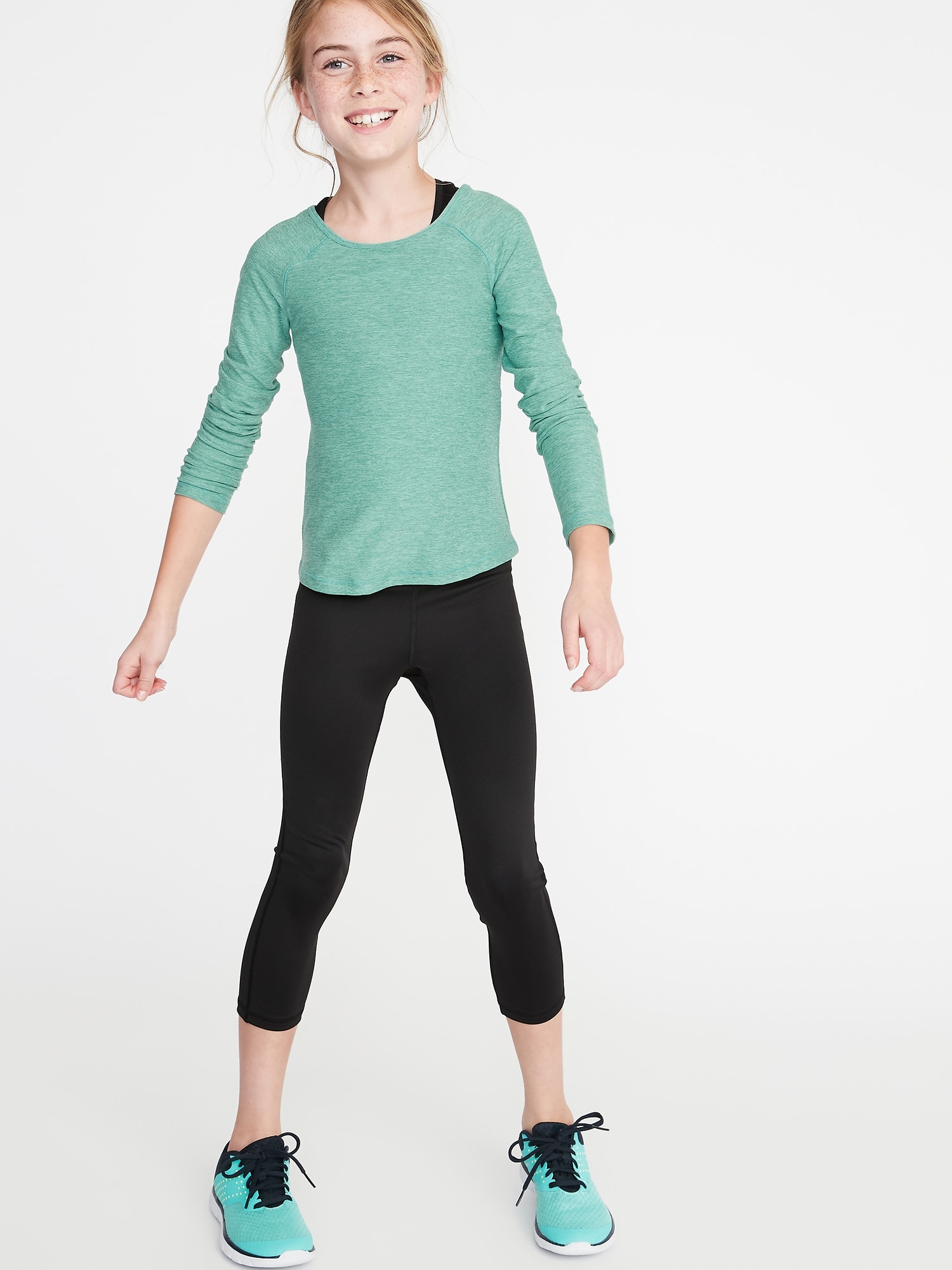 Athletic Leggings Capris By Old Navy Size: Petite Small