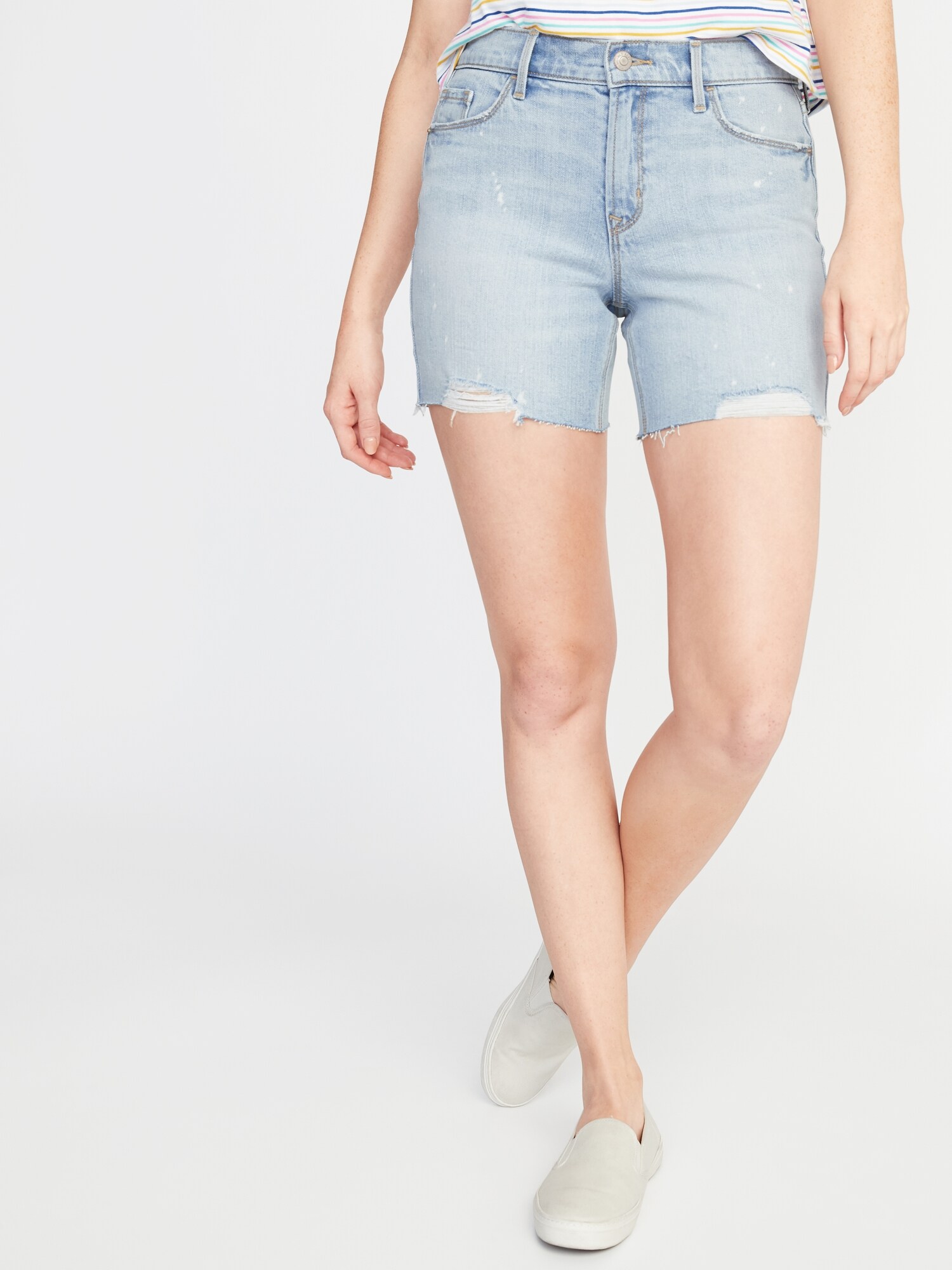 jean shorts women's 5 inch inseam