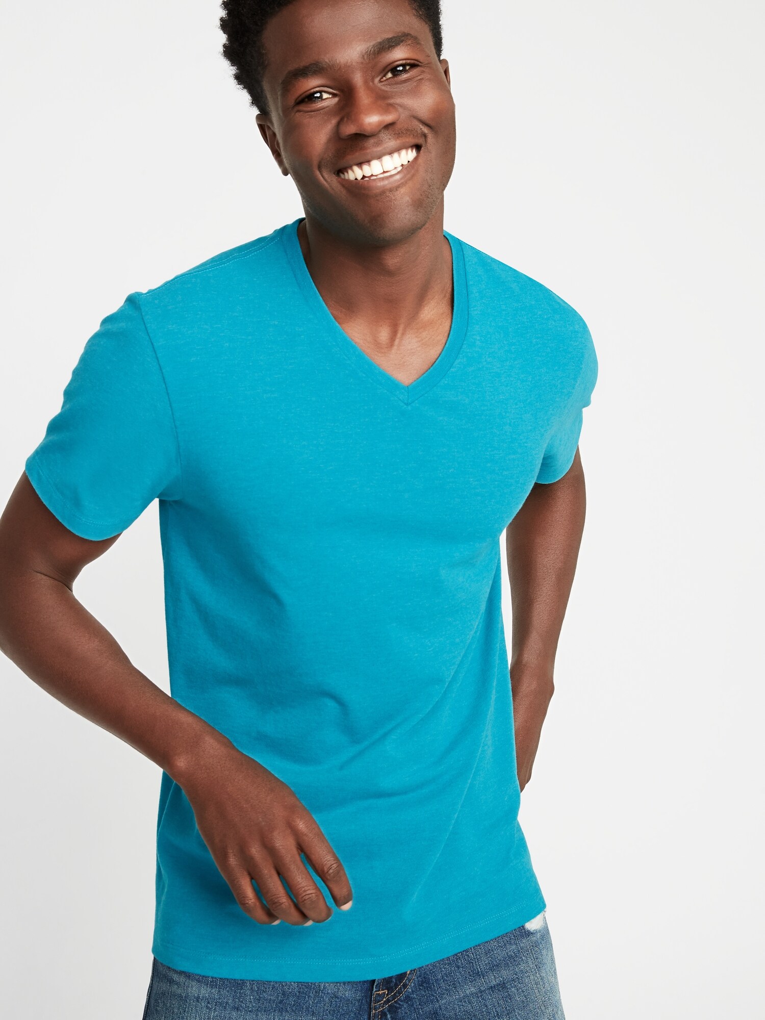 Top Simply Suzie Femme - Col V - Manches Longues - Couleur Marron/Rouille - Taille M - Occasion Comme Neuf