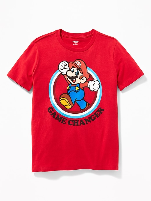 Voir une image plus grande du produit 1 de 2. T-shirt « Game Changer » de Super MarioMC pour garçon