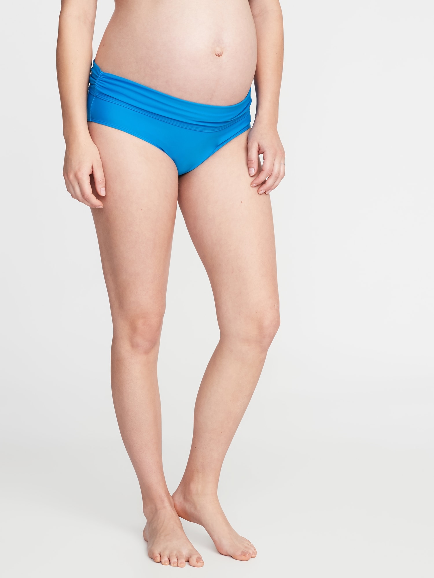 navy maternity swim bottoms