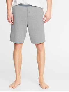 Jersey Pajama Shorts for Men  -- 9-Inch Inseam