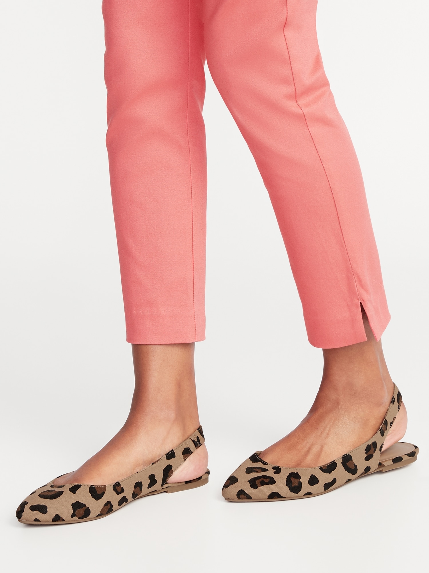 old navy leopard flats