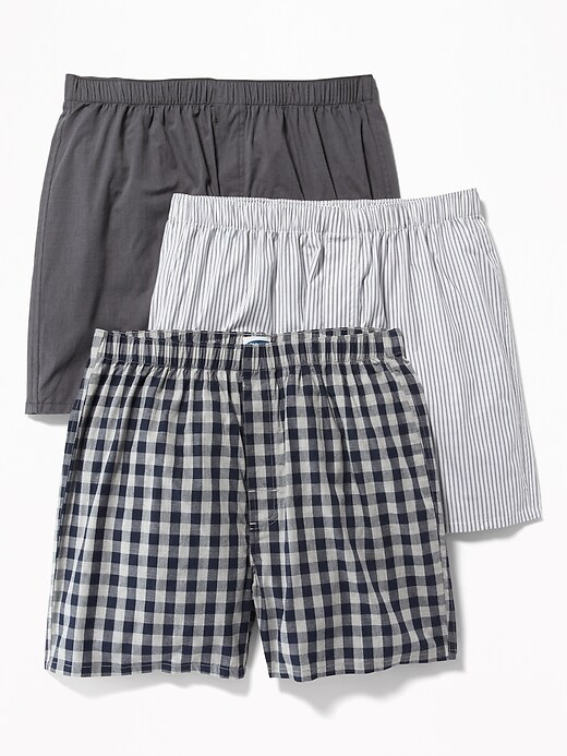 Soft-Washed Boxer Shorts 3-Pack for Men -- 3.75-inch inseam - Old Navy  Philippines