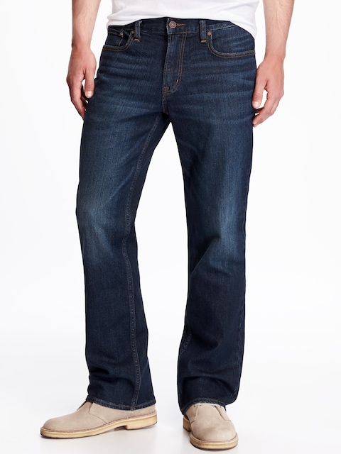 JEAN SEMI-ÉVASÉ AVEC EXTENSIBILITÉ INTÉGRÉE POUR HOMME