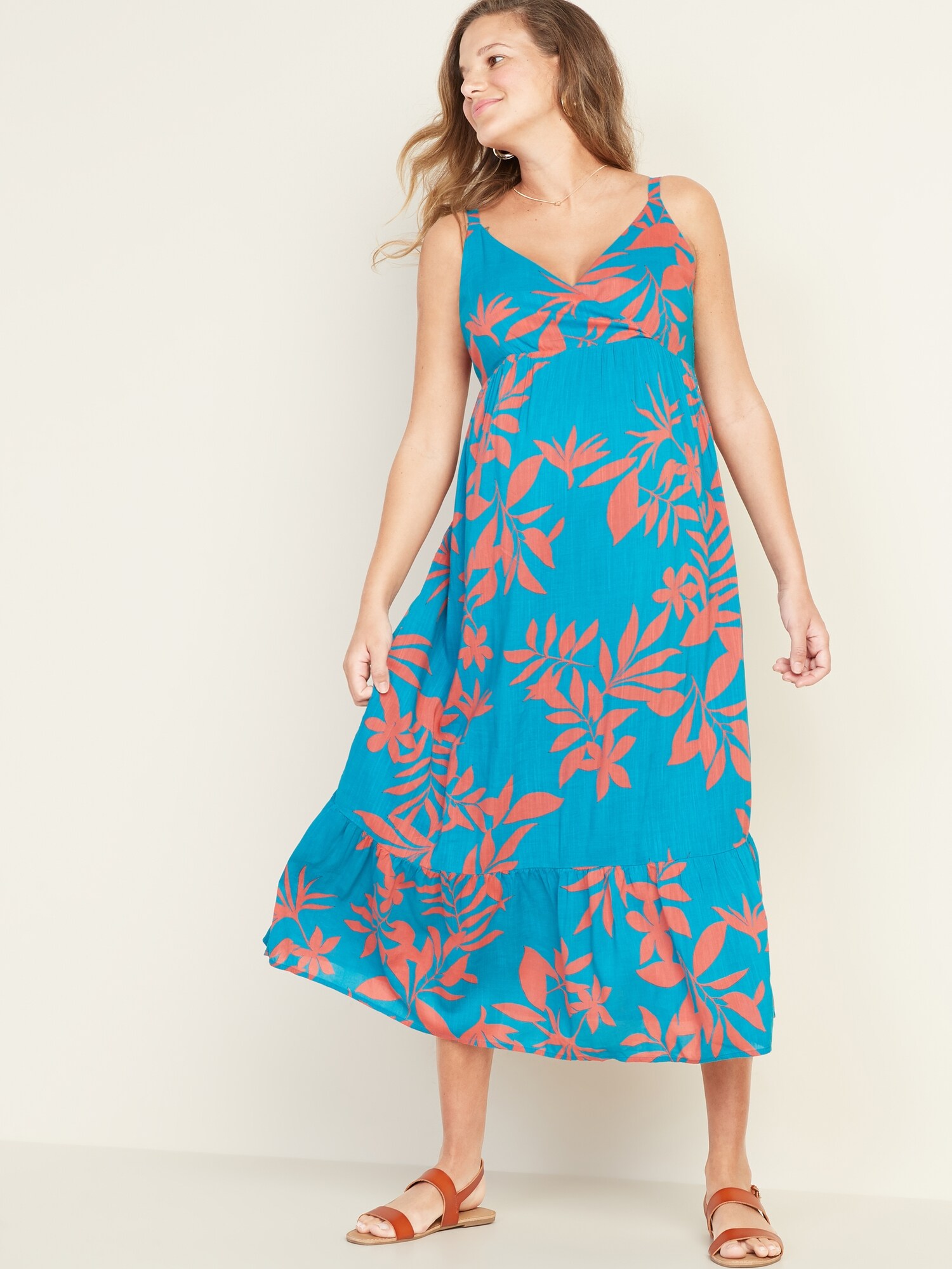 old navy maternity maxi dress