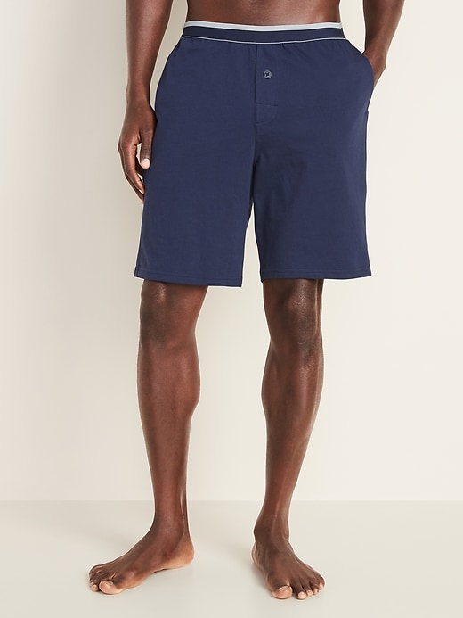 Voir une image plus grande du produit 1 de 2. Short de pyjama en jersey pour homme (entrejambe de 23 cm)
