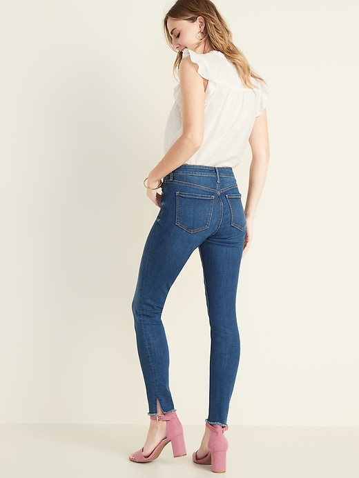 Image number 2 showing, Mid-Rise Rockstar Super Skinny Ankle Jeans for Women