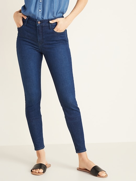 Image number 1 showing, High-Waisted Rockstar Built-In Sculpt Jeans For Women