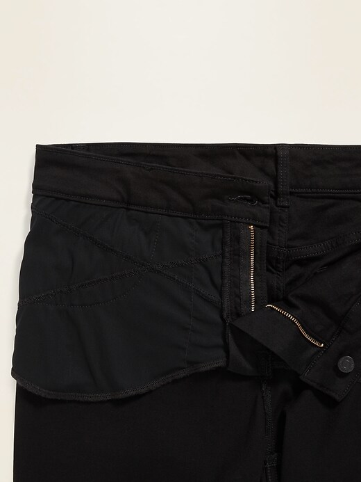 Image number 4 showing, High-Waisted Secret-Smooth Pockets Plus-Size Rockstar Super Skinny Jeans