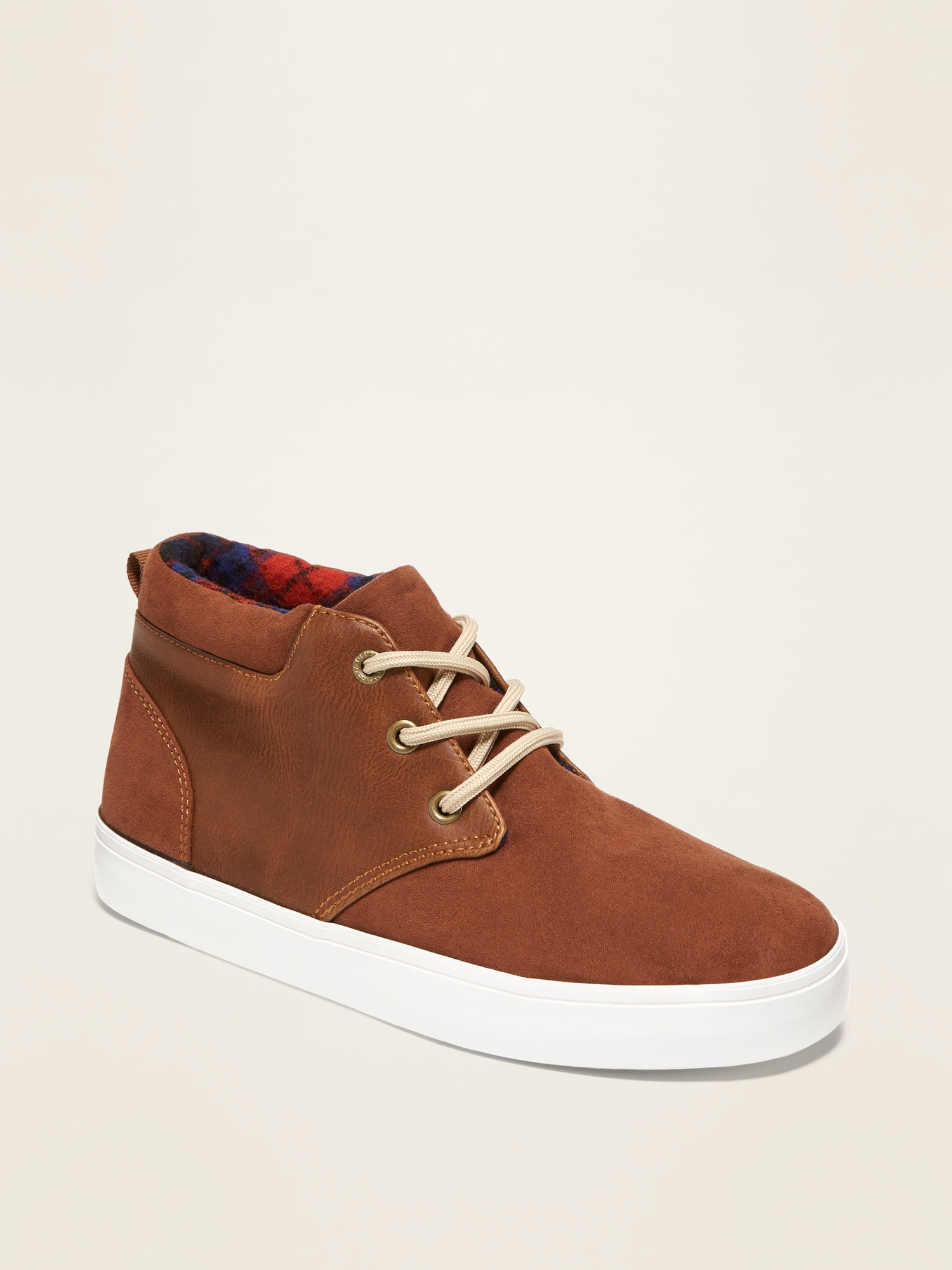 Faux-Suede/Faux-Leather Sneakers for 