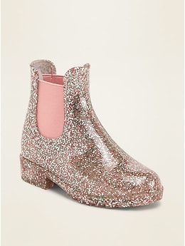 Navy hot sale glitter boots