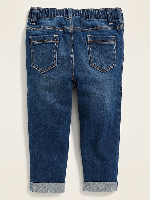 View large product image 2 of 2. Five-Pocket Boyfriend Jeans for Toddler Girls