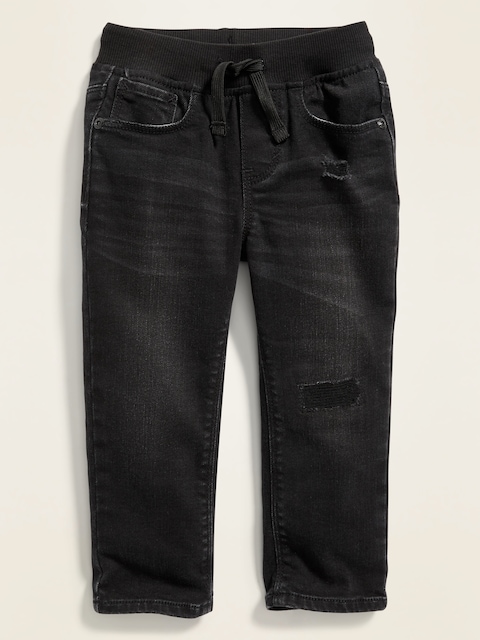Unisex Skinny 360° Stretch Knit-Waist Jeans for Toddler