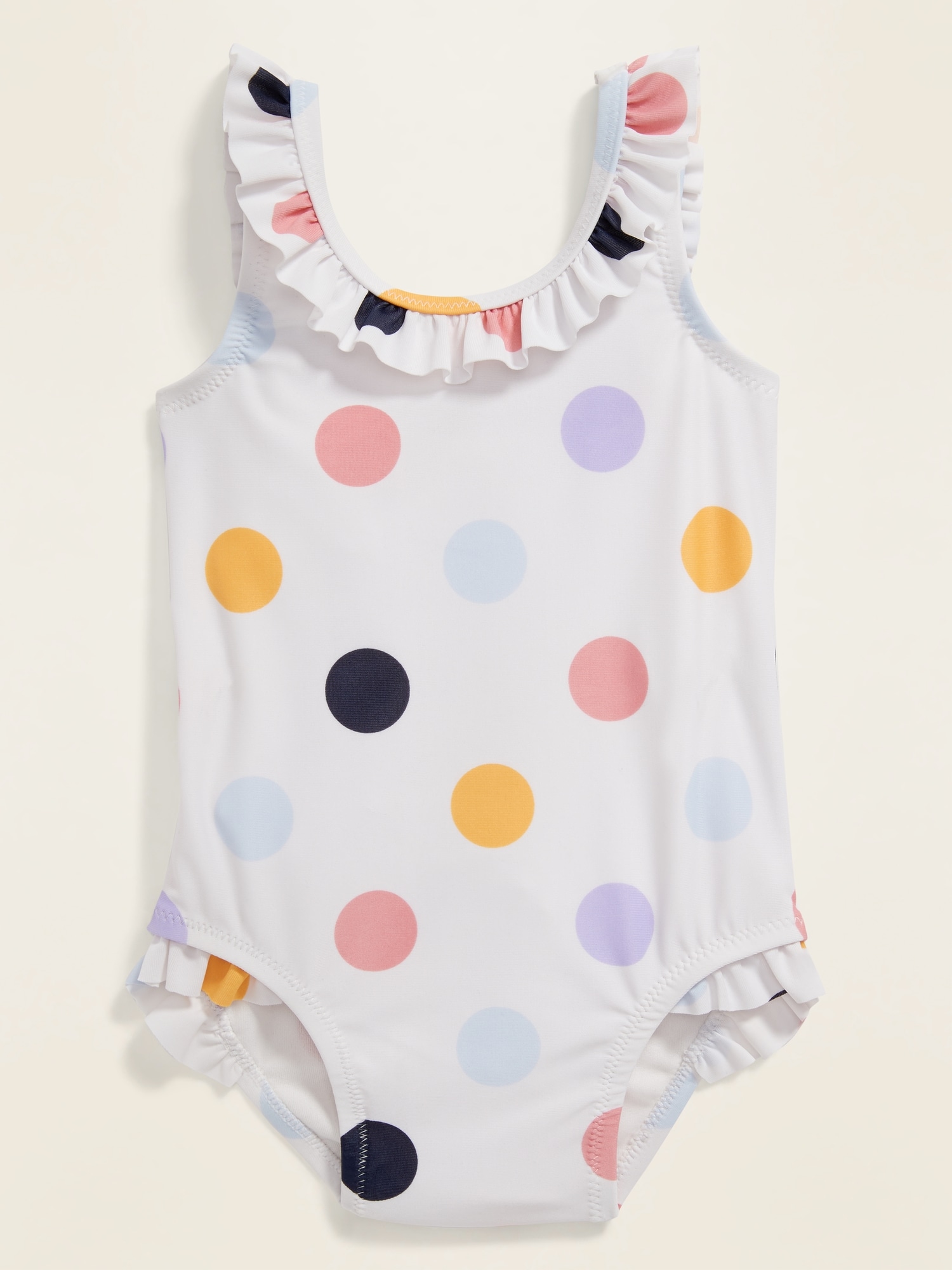 old navy polka dot swimsuit