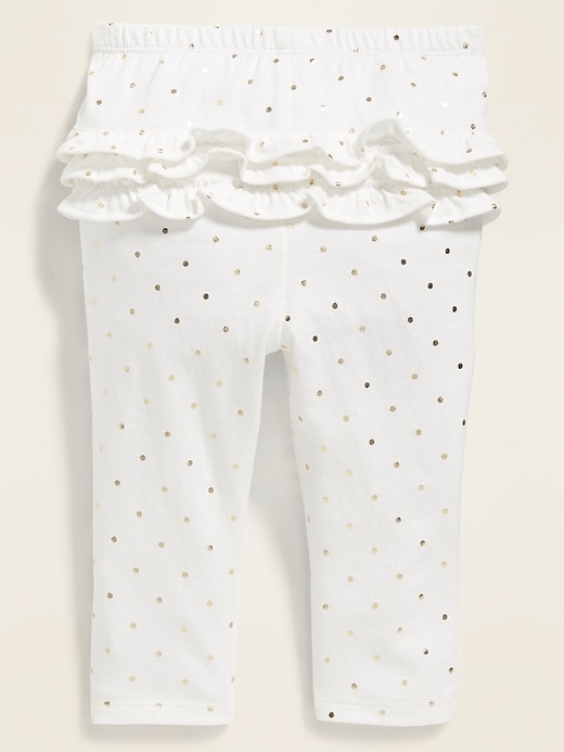 View large product image 2 of 2. Printed Ruffle-Trim Leggings for Baby