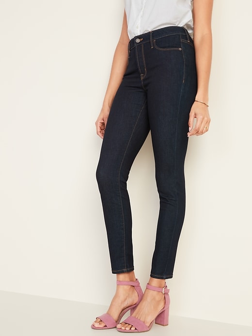 old navy high rise rockstar skinny jeans