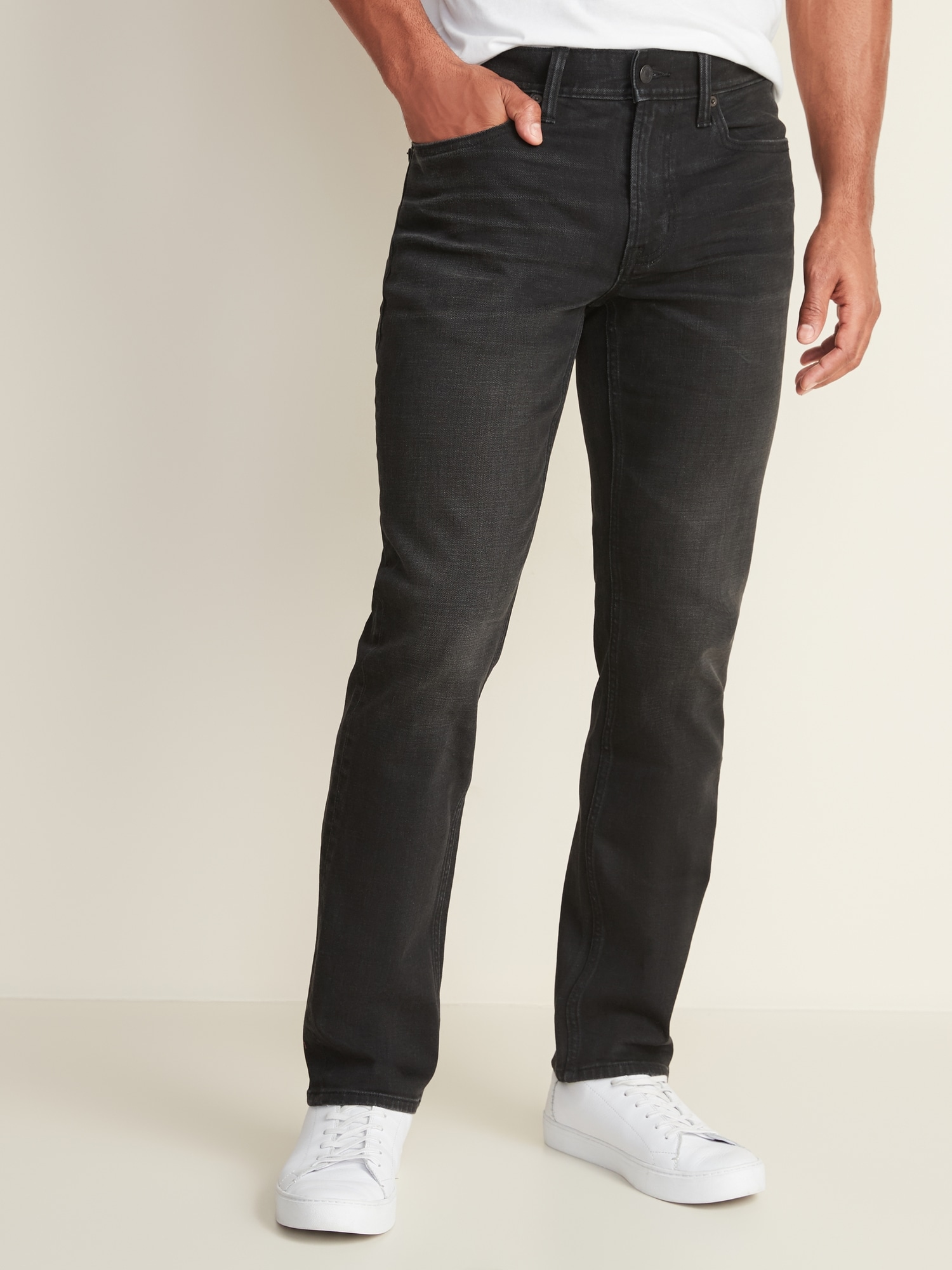 Old navy best sale black mens jeans