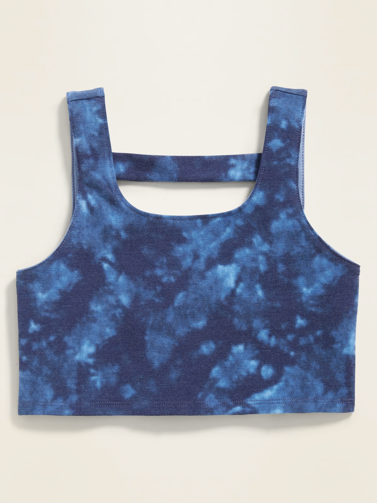 Go-Dry Jersey Long-Line Sports Bra for Girls