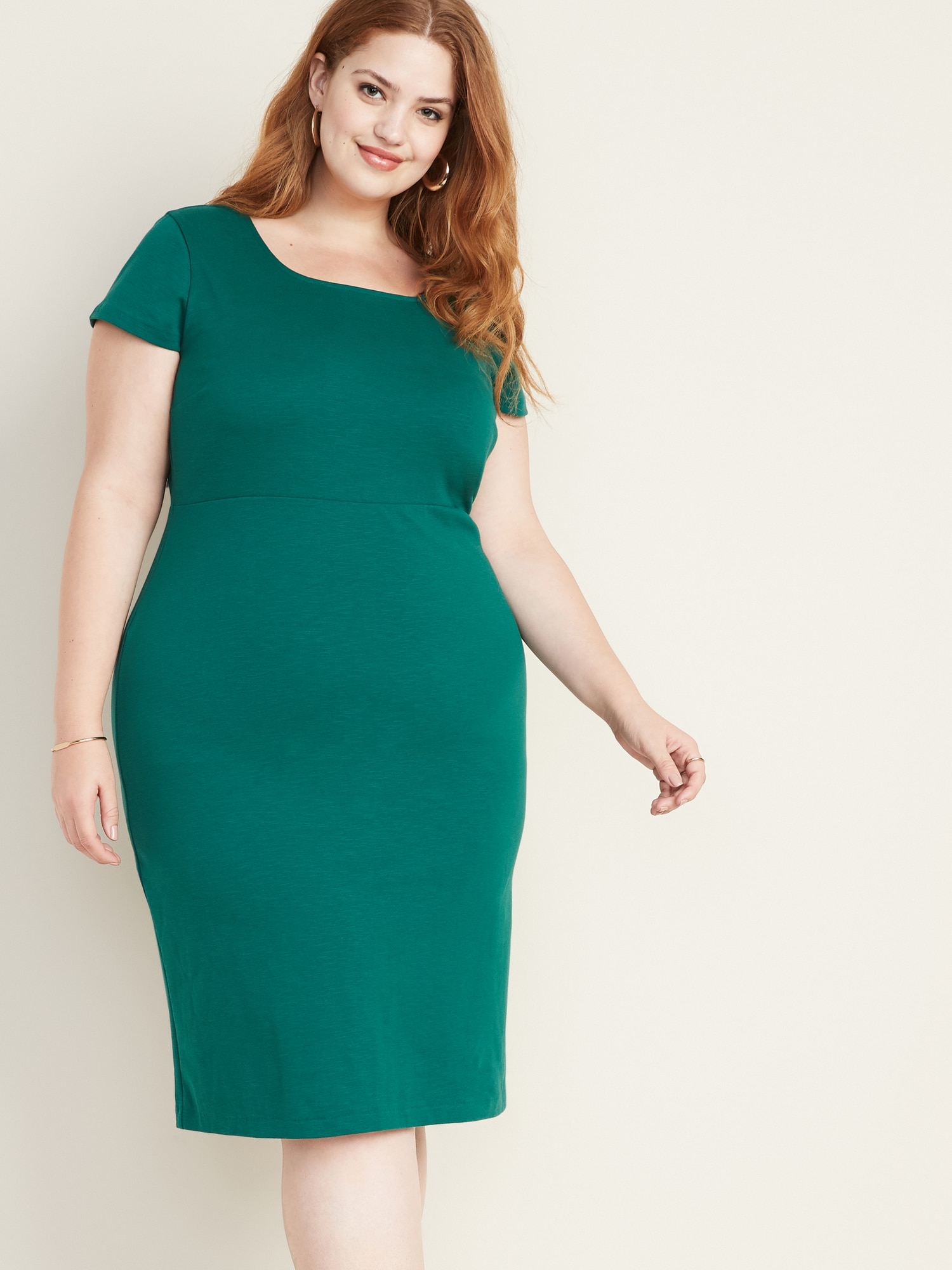 plus size navy sheath dress