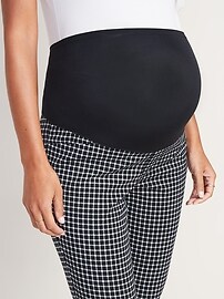 Voir une image plus grande du produit 3 de 3. Pantalon de maternité Pixie à panneau intégral, longueur cheville