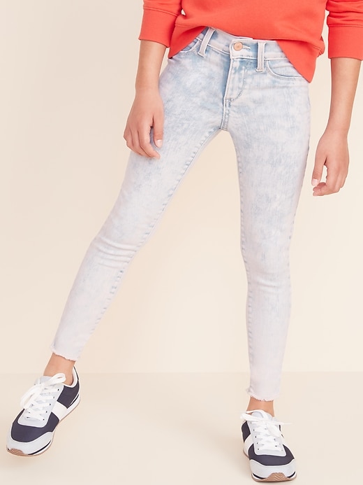 View large product image 1 of 3. Ballerina 360&#176 Stretch Acid-Wash Jeggings for Girls
