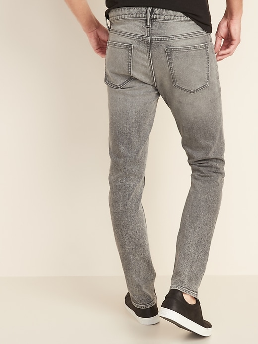 View large product image 2 of 2. Skinny Built-In Flex Distressed Skinny Jeans