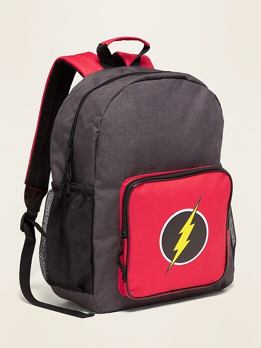 View large product image 1 of 1. Pop-Culture Print Canvas Backpacks for Kids