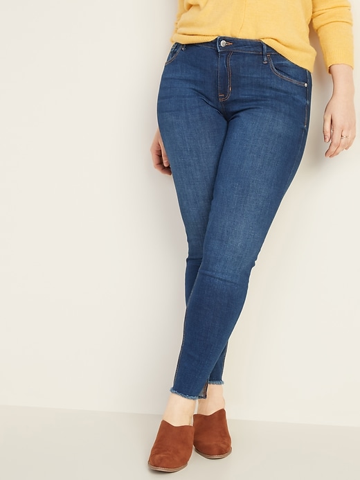Image number 6 showing, Mid-Rise Rockstar Super Skinny Ankle Jeans for Women