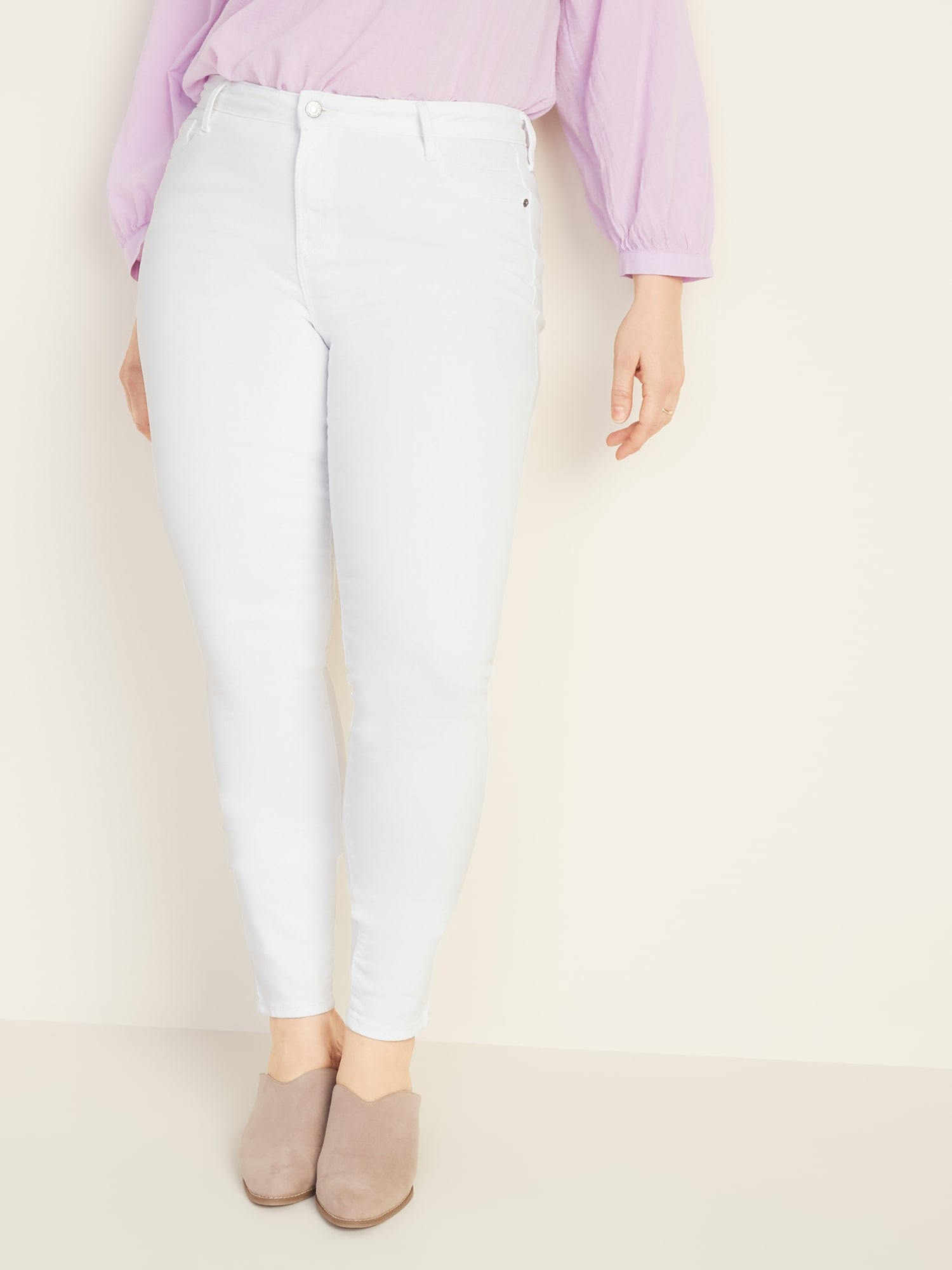 old navy womens white jeans