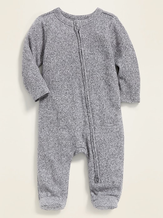 View large product image 1 of 1. Unisex Cozy Sleep & Play One-Piece for Baby