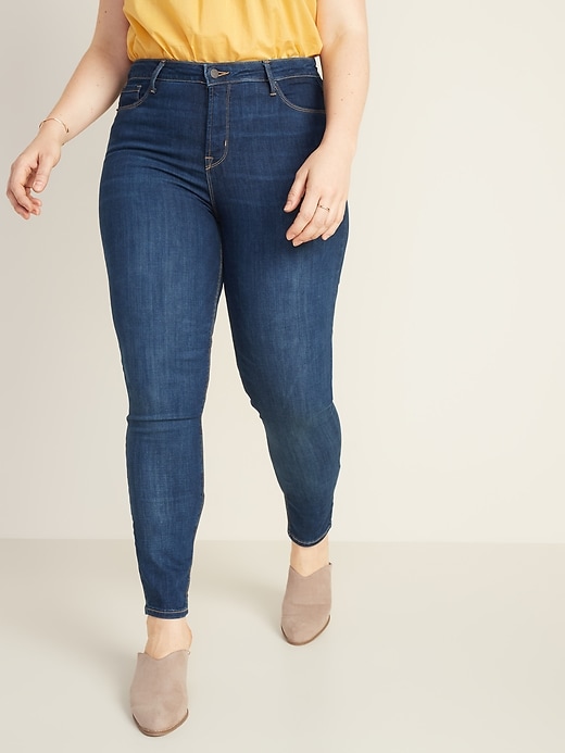 Image number 6 showing, High-Waisted Rockstar Super Skinny Jeans For Women