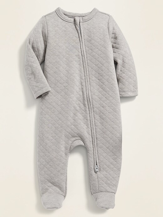 View large product image 1 of 2. Unisex Quilted Sleep & Play One-Piece for Baby