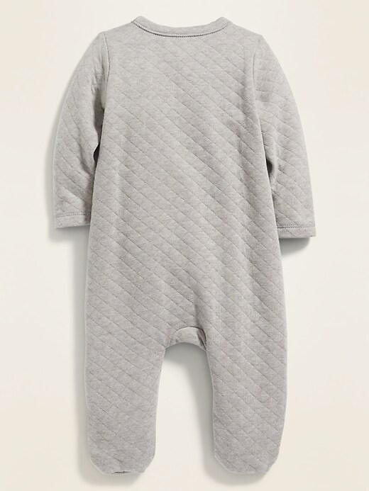 View large product image 2 of 2. Unisex Quilted Sleep & Play One-Piece for Baby