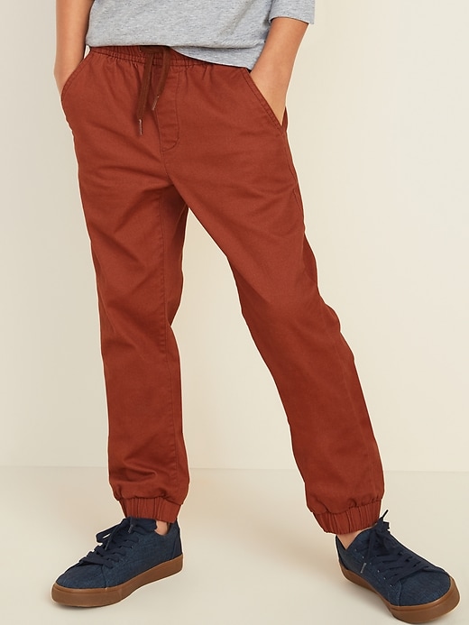 Flex discount twill joggers