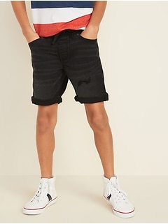 nike cut off shorts