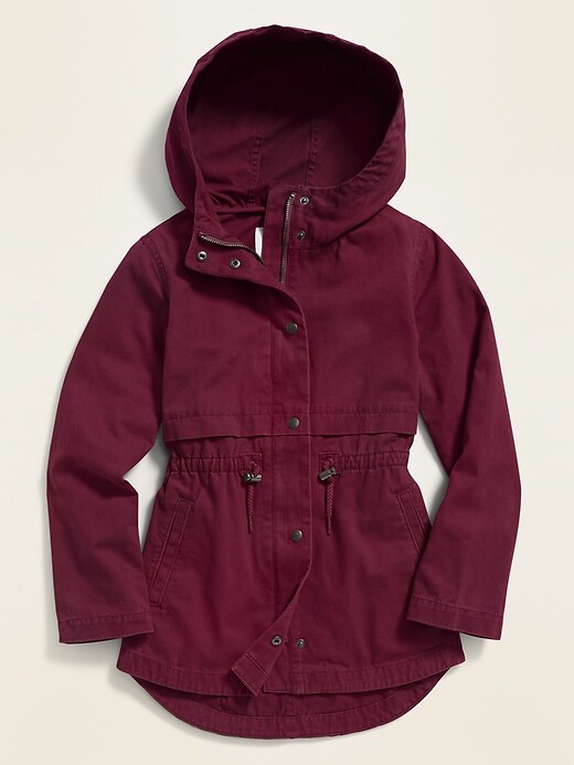 View large product image 1 of 1. Hooded Scout Jacket for Girls