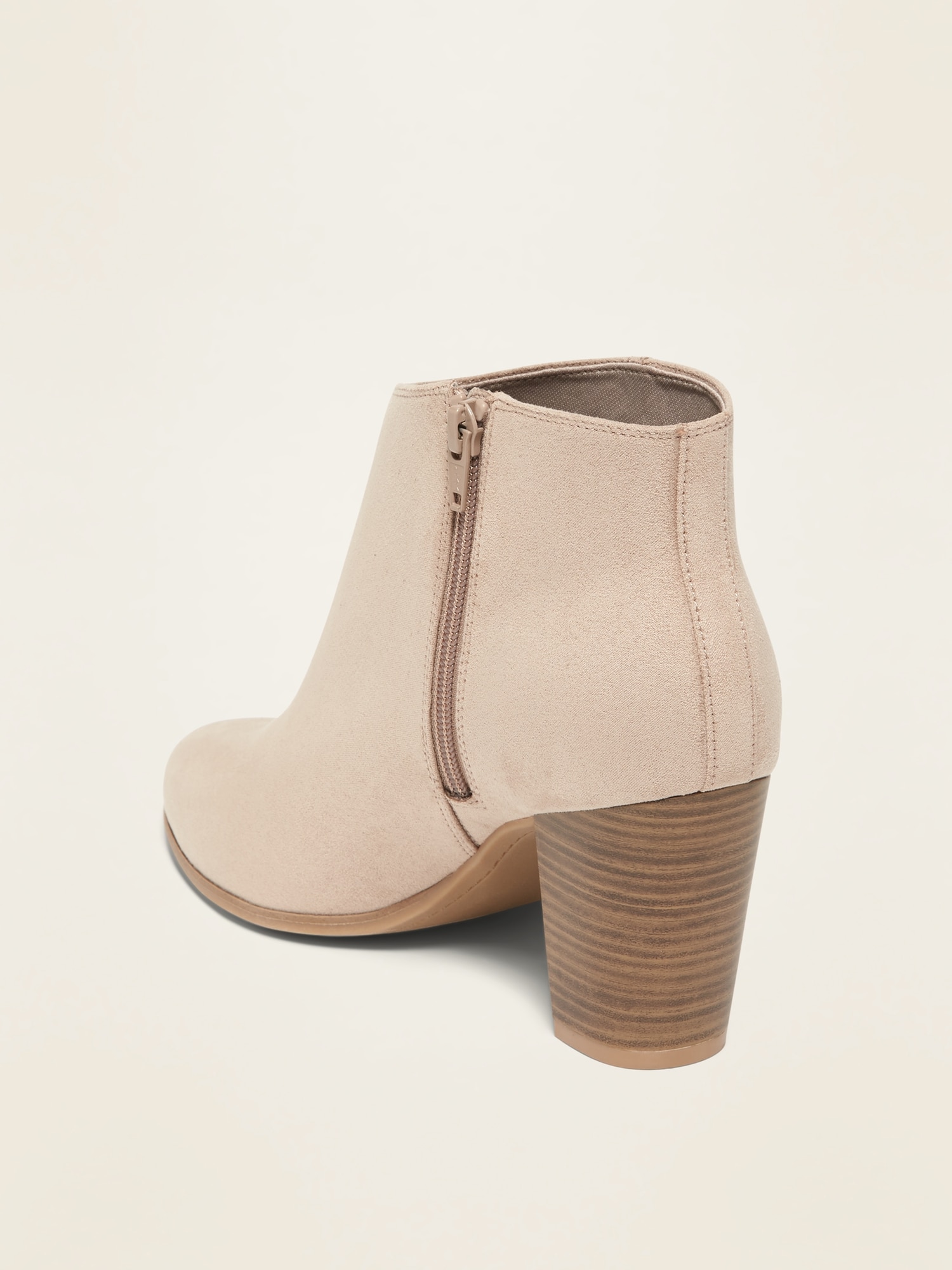 light taupe booties