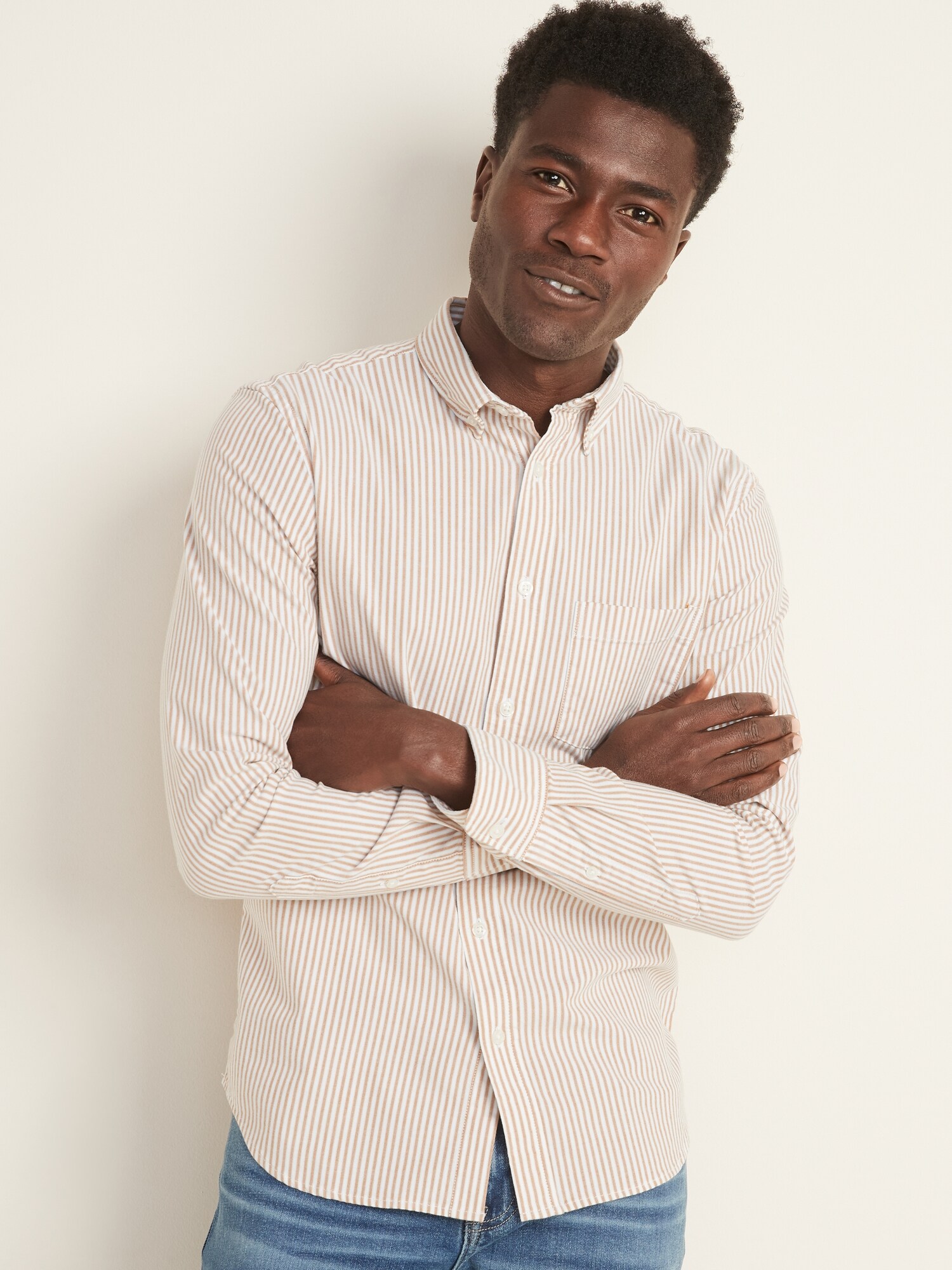 mens navy oxford shirt