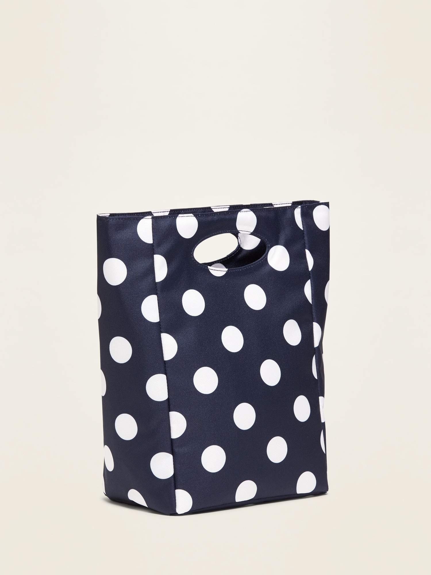 thermal tote butterfly swirl dot