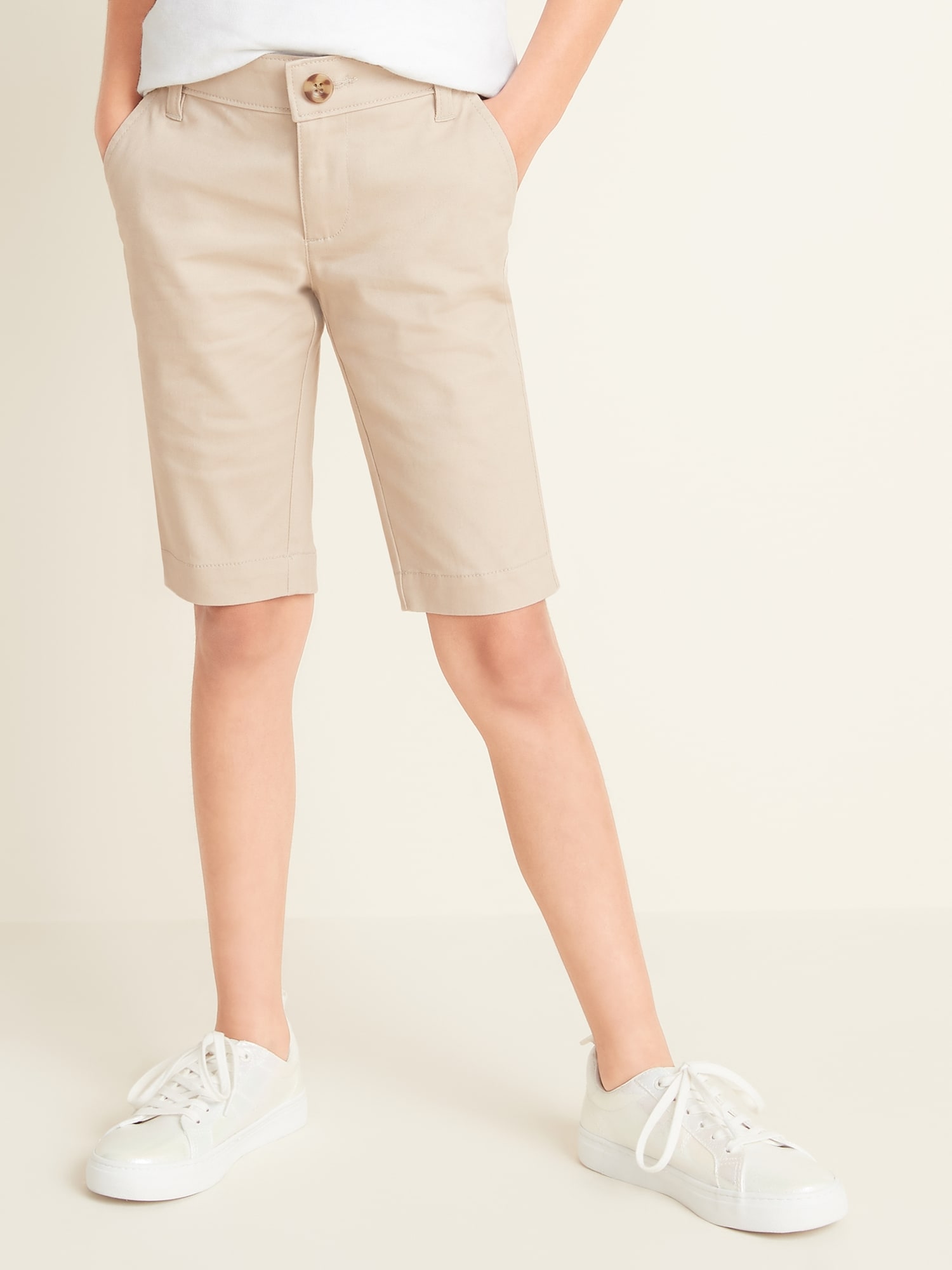 old navy girls uniform shorts