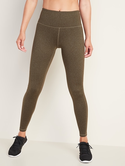 View large product image 1 of 1. High-Waisted CozeCore Leggings For Women