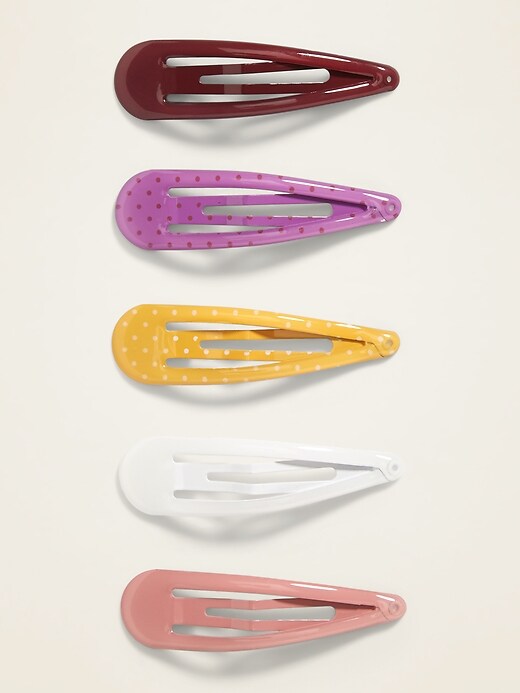 View large product image 1 of 1. Hair Clips 5-Pack for Women