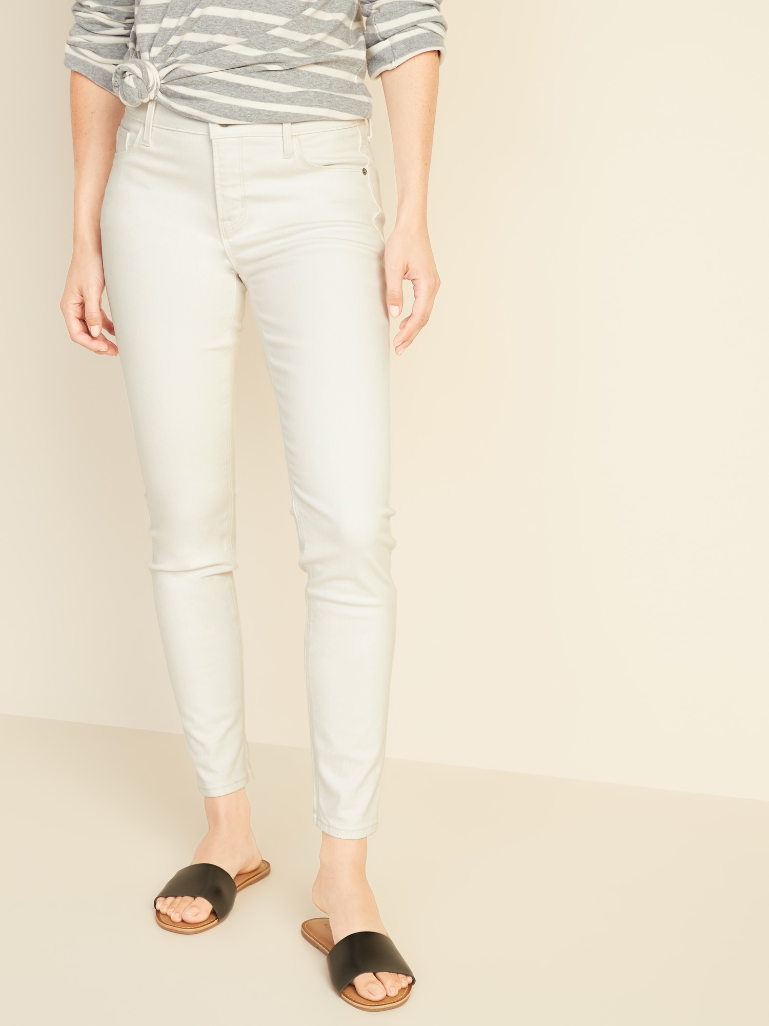 old navy pixie pants built in sculpt