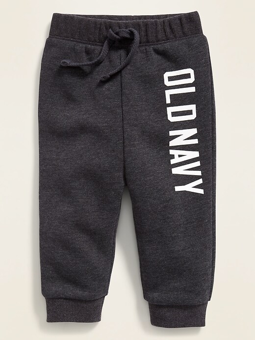 View large product image 1 of 1. Unisex Logo-Graphic Jogger Sweatpants for Baby