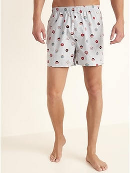 Soft-Washed Printed Boxers