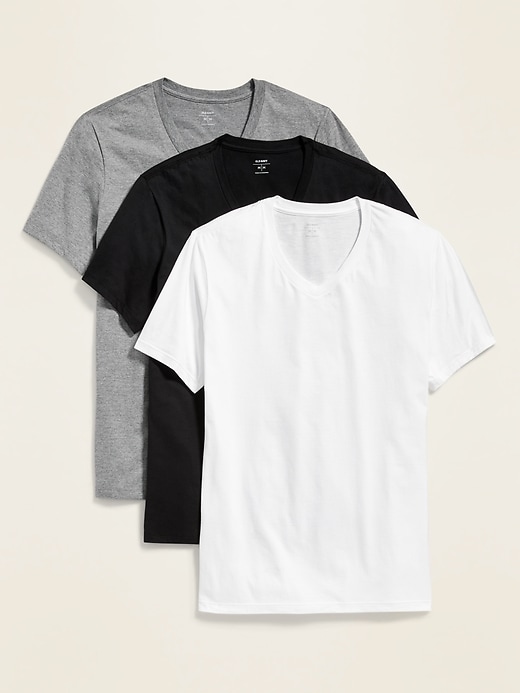 Go-Dry V-Neck T-Shirt 3-Pack | Old Navy