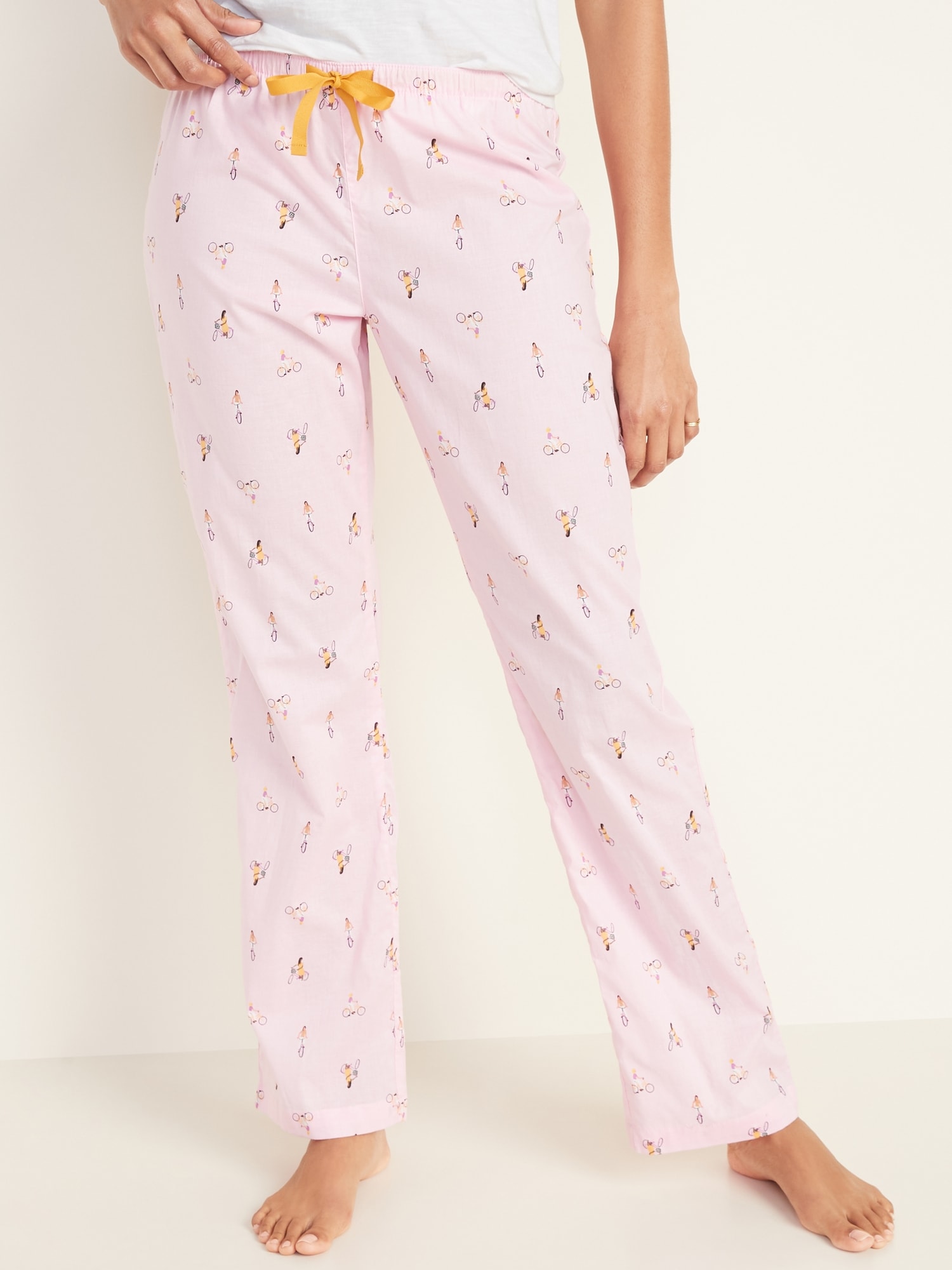 Old Navy Printed Poplin Pajama Pants