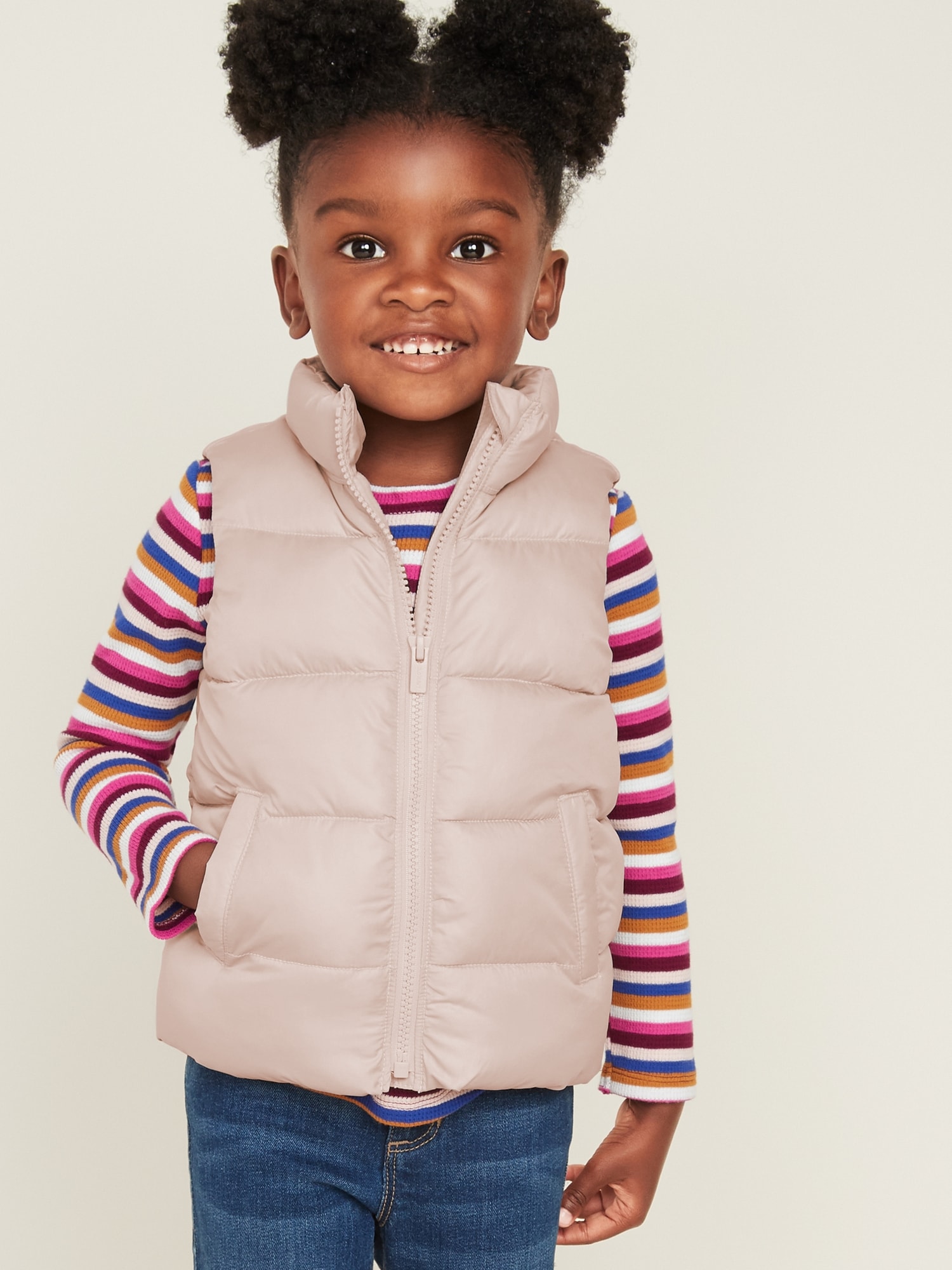 frost free quilted puffer vest