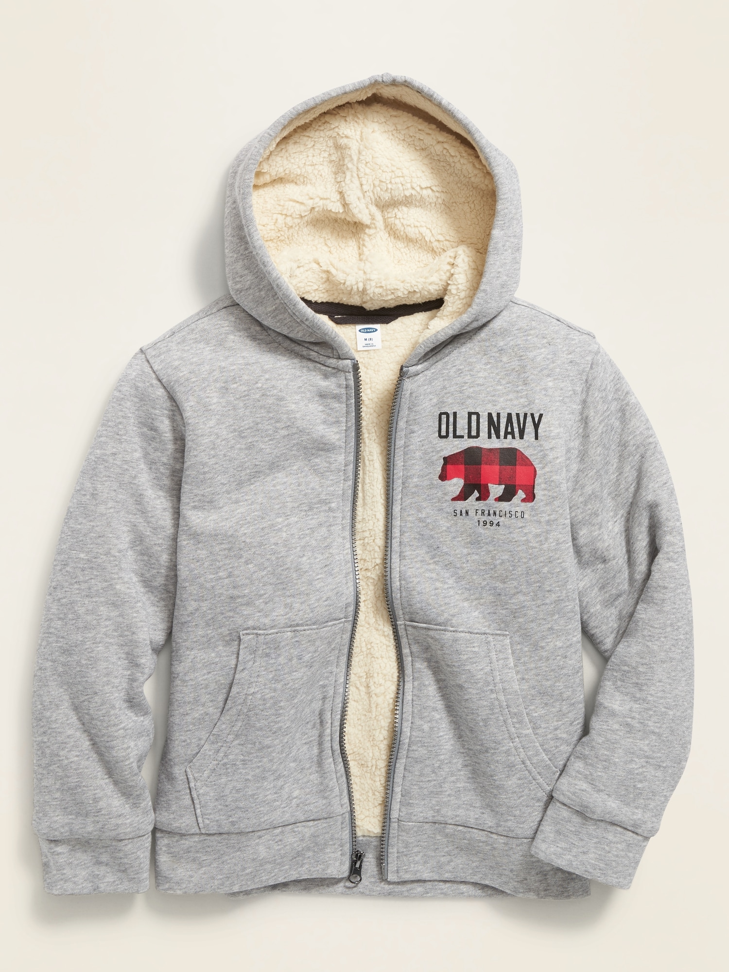 sherpa lined hoodie old navy